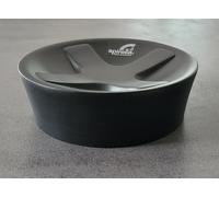 Max Light Polyresin Black Matte Soap Dish Soap Holder