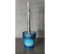 Max Light Polyresin Blue WC Brush Set