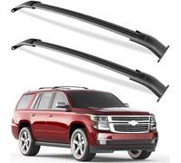 Max Loading 220lb Heavy Duty Roof Rack Cross Bars Fit for 2015-2020 GMC Yukon & Yukon XL, Chevrolet Suburban & Tahoe, Cadillac Escalade & Escalade ESV, Aluminum Crossbar Rooftop Cargo Carrier