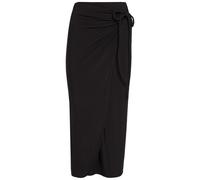 Max Mara Afoso Jersey Midi Wrap Skirt - Black - XS (UK6 / XS)