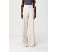 MAX MARA Badesse Palazzo Linen Trousers - Size: 40 - female