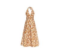 Max Mara Bella floral-print midi dress - Brown 36-38-40-42-44-46
