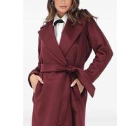 Max Mara belted coat - Red 44