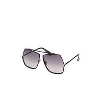 Max Mara Geometric Metal Sunglasses, Black, Women Black