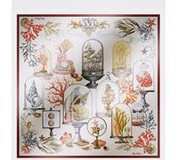 MAX MARA Graphic Print Silk Twill Square Foulard - Size: OS - female