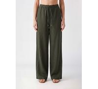 MAX MARA Linen Palazzo Trousers - Size: 46 - female