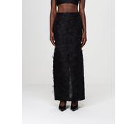 MAX MARA Long Silk Jacquard Skirt - Size: 42 - female