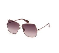 Max Mara MM0035-H 38T Womenâs Sunglasses Brown Size 61