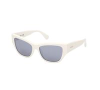 Max Mara MM0041 21C Womenâs Sunglasses White Size 56