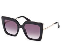 Max Mara MM0051 01B Womenâs Sunglasses Black Size 52