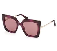 Max Mara MM0051 DESIGN4 83W Womenâs Sunglasses Purple Size 52
