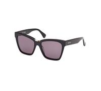 Max Mara MM0089 SPARK3 01A Woman Sunglasses Acetate Black Smoke Squared Normal