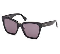 Max Mara MM0089 SPARK3 01A Womenâs Sunglasses Black Size 55