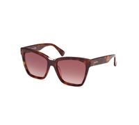 Max Mara MM0089 SPARK3 52F Woman Sunglasses Acetate Squared Normal Shaded