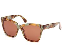 Max Mara MM0089 SPARK3 55E Womenâs Sunglasses Tortoiseshell Size 55