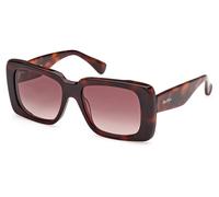 Max Mara MM0091 GLIMPSE3 52F Womenâs Sunglasses Tortoiseshell Size 53
