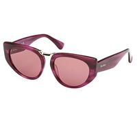 Max Mara MM0093 BRIDGE1 83Y Womenâs Sunglasses Purple Size 54