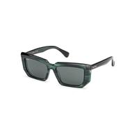 Max Mara MM0126 GLIMPSE7 98N Woman Sunglasses Acetate Green Green Squared Normal