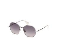 Max Mara MM0168 MILLER 14B Woman Sunglasses Metal Grey Smoke Geometric Normal