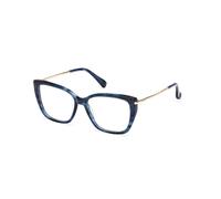 Max Mara MM5007 092 Woman Optical frames Acetate Blue Squared Normal