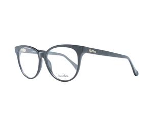 Max Mara MM5012 001 Designer Eyeglasses Womens Black Cat-Eye 54mm