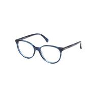 Max Mara MM5084 092 Woman Optical frames Acetate Blue Round Normal