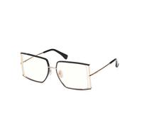 Max Mara MM5156-B 001 Woman Optical frames Metal Black Squared Normal