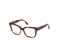 Max Mara MM5206 052 Woman Optical frames Acetate Havana Squared Normal