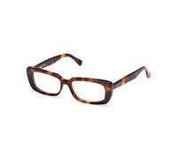 Max Mara MM5209 052 Woman Optical frames Acetate Havana Squared Normal