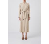 MAX MARA Nordica Chemisier Dress in Linen Blend - Size: 40 - female