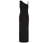 Max Mara One-shoulder Gathered Stretch-jersey Midi Dress - Black - XS (UK6 / XS)