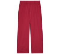 Max Mara Pece Wide-leg Cotton Trousers - Burgundy - 8 (UK8 / S)