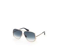 Tom Ford Square Womens Dark Havana Smoke Gradient - Brown - One Size
