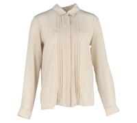 Max Mara Preloved Weekend Rennes Button Down Shirt In Ivory Silk Ivory 42
