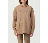 Max Mara Relaxed-Fit Cotton Blend Hoodie with Long Sleeves - camel - L EU