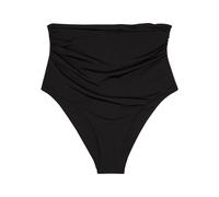 Max Mara Ruched High-waisted Stretch-polyamide Bikini Briefs - Black - Iiib (UK12 / M)