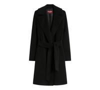 Max Mara Studio Coats Black - female - Max Mara Studio - Belted Coats - Black - L - Coats L