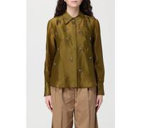 MAX MARA STUDIO Shirt Woman color Olive - Size: 42 - female