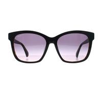 Max Mara Sunglasses MM0042 Logo9 05B Black Tortoise Smoke Grey Gradient