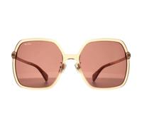 Max Mara Sunglasses MM0059-D 72E Shiny Pink Brown