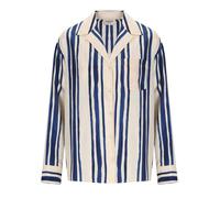 MAX MARA WEEKEND CORONA STRIPED BLUE AND WHITE SHIRT 40
