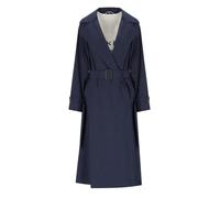 MAX MARA WEEKEND FATTO BLUE TRENCH COAT 42
