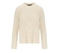 MAX MARA WEEKEND TENORE ECRU CREWNECK SWEATER M