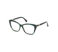 Max Mara Woman MM5036 098 Optical frames Acetate Green Squared Normal