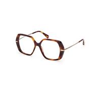 Max Mara Woman MM5175 52 Optical frames Acetate Havana Geometric Normal