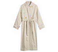 Max Mara Women's Strench Trench Coat Ivory