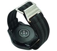 Max Marine Nationale Smartwatch Straps 22mm Compatible With Samsung Galaxy Watch 3 45mm, Galaxy Watch 46mm, Gear S3 Frontier/Classic, Garmin, Nylon Elastic Divers Sport Band Women Man (Bond)