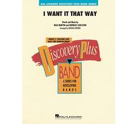 Max Martin,Andreas Carlsson: I Want It That Way: Concert Band: Score