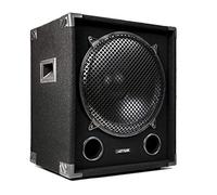 MAX MAX15SUB 15 Inch Passive DJ Subwoofer 1200W Professional Bass Speaker with Deep Resonance-Free Bass, Rugged Cabinet, Carpet Covering and Built-In Tophat Mount