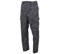 MAX Mens Night Camo Trousers Cargo Pants Combat Airsoft Workwear CQB
